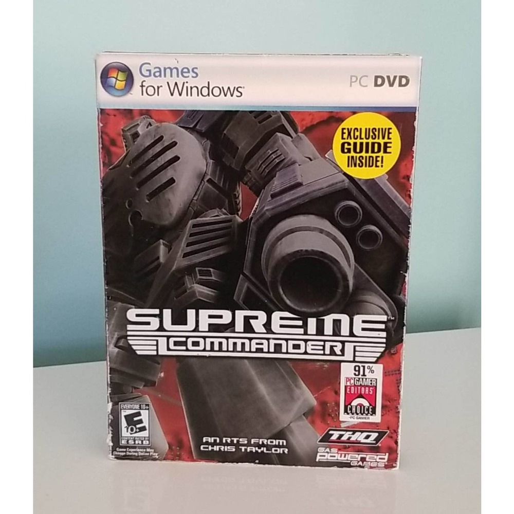 Supreme Commander PC Video Game for Windows XP